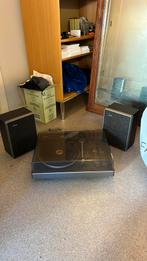 Philips platenspeler + 2 boxen, Ophalen, Zo goed als nieuw, Philips