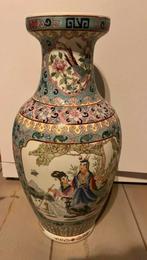 Chinese handgeschilderde vaas, Antiek en Kunst, Ophalen of Verzenden
