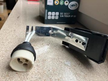 Snelaansluitklem + GU10-fitting voor 230V LED-lamp beschikbaar voor biedingen
