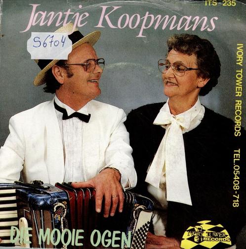 Vinyl, 7"   /   Jantje Koopmans – Die Mooie Ogen, Cd's en Dvd's, Vinyl | Overige Vinyl, Overige formaten, Ophalen of Verzenden