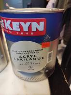 2,5L Dekeyn acryl lak Satin, Bricolage & Construction, Peinture, Vernis & Laque, Neuf, Moins de 5 litres, Autres couleurs, Laque