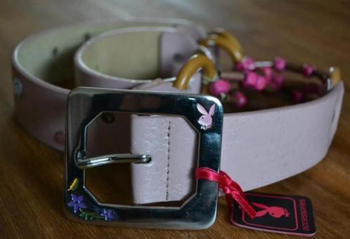 roze lederen riem van playboy, Kleding | Dames, Riemen en Ceinturen, Nieuw, Ophalen of Verzenden