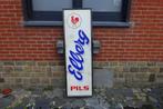 Elberg Pils 1956 originele emaille plaat, Ophalen, Gebruikt, Reclamebord
