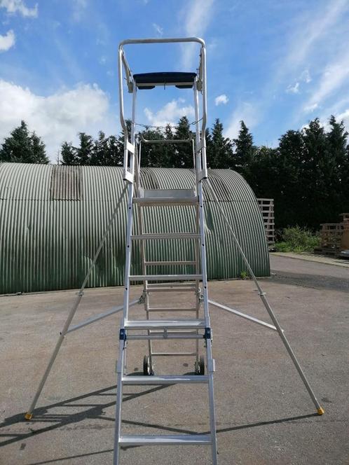 PLATE-FORME DUARIB TELESCOPIQUES PIR TANDEMPRO XT7, Doe-het-zelf en Bouw, Ladders en Trappen, Gebruikt, Ladder, 2 tot 4 meter