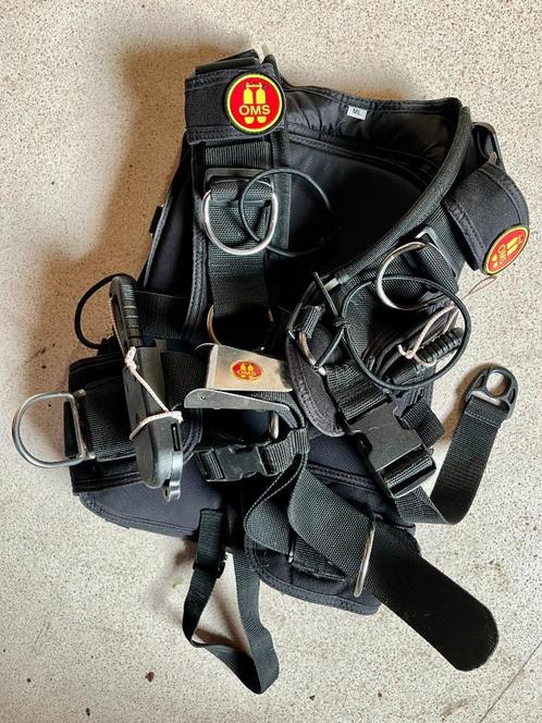 OMS Comfort Harnas + Deep Ocean Wing – Topkwaliteit, Watersport en Boten, Duiken, Gebruikt, Trimvest of Wing, Ophalen