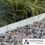 Kantopsluiting wit gecoat strakke lijnen moderne tuin pad, Verzenden, Nieuw, Wit, Overige typen