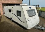 Caravelair allegra 556 - 6slp - airco - mover - voortent, Caravans en Kamperen, Caravans, Stapelbed, Airco, Treinzit, Particulier