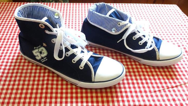 basket dames style des année 50, en toile,, Sport en Fitness, Basketbal, Nieuw, Schoenen, Ophalen