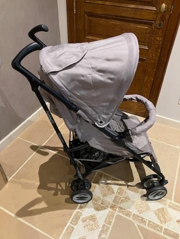 Buggy Pericles - kleur Taupe-grijs, Kinderen en Baby's, Buggy's, Ophalen, Zo goed als nieuw, Overige merken, Verstelbare rugleuning