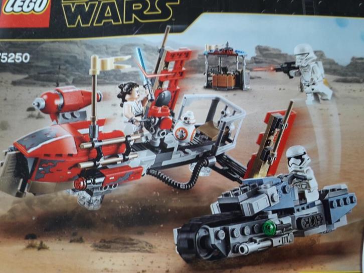 LEGO Star Wars 75250 Rey BB-8 First Order Jet Trooper - used, Kinderen en Baby's, Speelgoed | Duplo en Lego, Gebruikt, Lego, Complete set