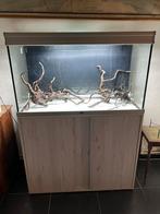 Aquarium Aquatlantis 200 litres + meuble + décors, Comme neuf