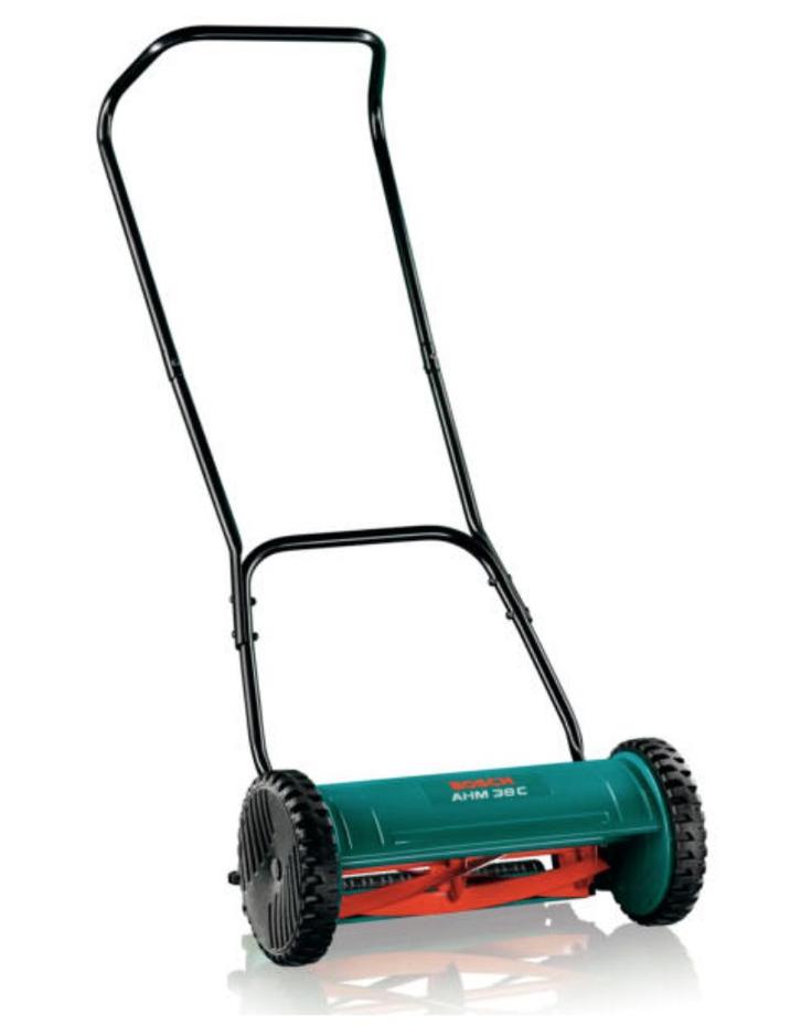 Bosch Handgrasmaaier 38 CM, Tuin en Terras, Grasmaaiers, Gebruikt, Handgrasmaaier, 30 t/m 39 cm, Ophalen