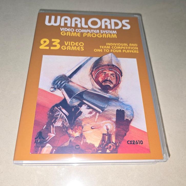 Warlords Atari 2600 Game Case, Games en Spelcomputers, Games | Atari, Zo goed als nieuw, Atari 2600, Verzenden