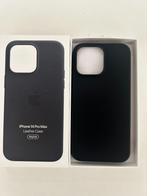 Hoesje voor iPhone 14 PRO MAX - Midnight MAGSAFE leer, Ophalen, Zo goed als nieuw, IPhone 14 Pro, Frontje of Cover