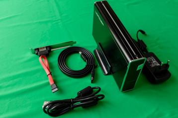 LC-POWER e-SATA+ USB2 behuizing voor externe harde schijf  beschikbaar voor biedingen