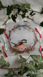 Kaarsenhouder - kerstkrans en vogelkaarshouder, Diversen, Ophalen of Verzenden, Nieuw