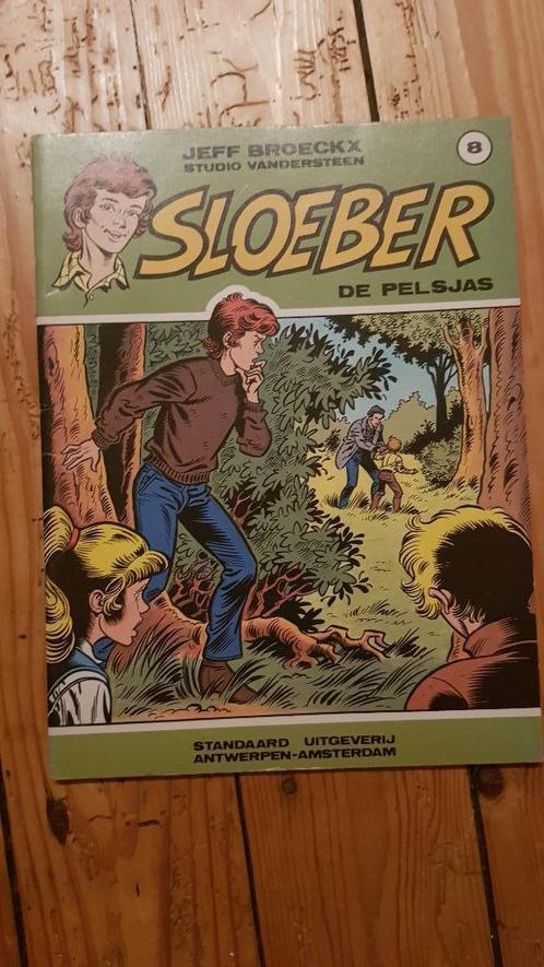 Sloeber: de pelsjas 1ste druk, Boeken, Stripverhalen, Gelezen, Eén stripboek, Ophalen of Verzenden