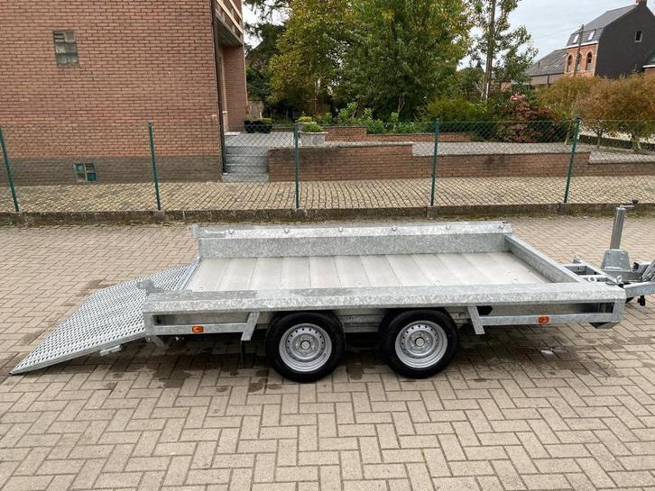 dieplader aanhangwagen, Zakelijke goederen, Machines en Bouw | Transport, Ophalen