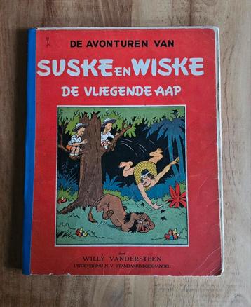 Suske en Wiske De Vliegende Aap 1949 2de druk beschikbaar voor biedingen