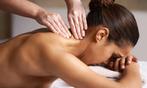 Dames geniet van een ontspannende massage, Ophalen