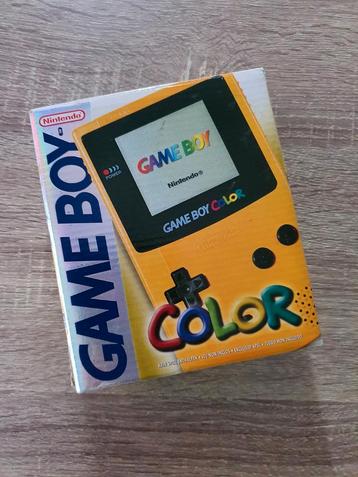 Gameboy color geel 