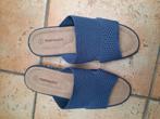 Blauwe sandalen maat 41, Bleu, Enlèvement ou Envoi, Sandales et Mûles, Neuf