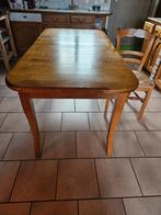 Tafel met stoelen, Ophalen