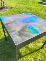 Grafiti tafel helal met galaxy+waterval, Antiek en Kunst, Ophalen