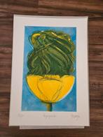 Jean Messagier Paysagesorbet 1985 Aquatint nº 58/60, Ophalen