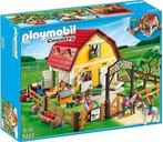Playmobil 5222 – Volledig uitgeruste ponyranch / manege, Ophalen, Zo goed als nieuw, Complete set