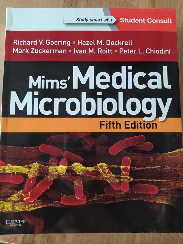 Mims' Medical Microbiology - 5th edition, Boeken, Studieboeken en Cursussen, Zo goed als nieuw, Ophalen of Verzenden
