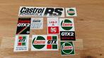 Groot lot Castrol motorolie stickers, Comme neuf, Voiture ou Moto, Enlèvement ou Envoi