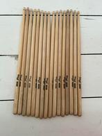 Stagg SM5A esdoorn drumstokken 5A met houten tip - 8 paren, Ophalen, Gebruikt