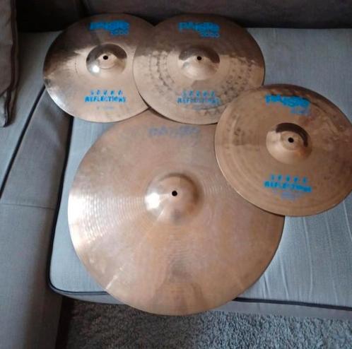 Paiste 2000 sound reflections cymbalen set voor uw drumstel, Muziek en Instrumenten, Instrumenten | Toebehoren, Zo goed als nieuw