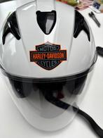 Casque Harley-Davidson blanc (Taille M), Motoren, Ophalen of Verzenden, Gebruikt