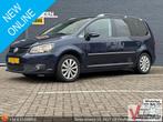 Volkswagen Touran 1.4 TSI Highline 7p. | Climate | Cruise |, Auto's, Monovolume, Zwart, Blauw, Handgeschakeld