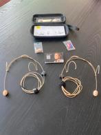 2 x DPA 4066 beige headset microfoon, Audio, Tv en Foto, Professionele apparaten, Ophalen of Verzenden, Gebruikt