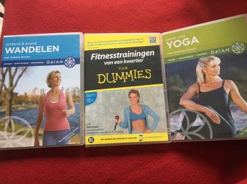 3 DVD’s Fitnesstrainingen  beschikbaar voor biedingen