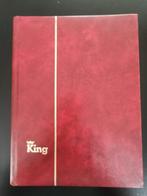 album de timbres King rouge avec 36 pages blanches, Timbres & Monnaies, Timbres | Accessoires, Enlèvement ou Envoi, Album de collection