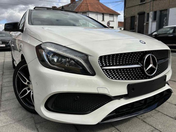 MERCEDES A180 D PACK AMG! 126.000 KM/PANO-GPS/GARANTIE!, Auto's, Mercedes-Benz, Bedrijf, Te koop, A-Klasse, ABS, Adaptieve lichten