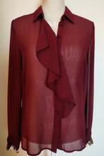 Elegante nieuwe blouse Liu-Jo. Kleur Sweet rubino. Maat 40., Nieuw, Liu Jo, Maat 36 (S), Verzenden