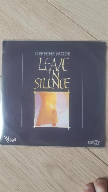 45T Depeche Mode - Leave in silence (1982), Enlèvement ou Envoi, Single, Comme neuf, Pop