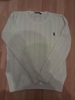Tricot Ralph Lauren L, Enlèvement ou Envoi, Polo Ralph Lauren, Blanc, Taille 52/54 (L)