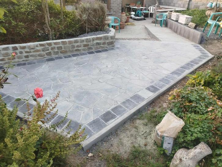 Pour vos travaux avec un service de qualité plus de 20 ans d, Jardin & Terrasse, Terrasses, Comme neuf, Enlèvement