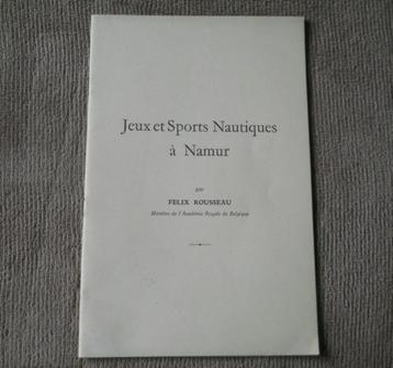 Jeux et sports nautiques à Namur (Félix Rousseau) beschikbaar voor biedingen
