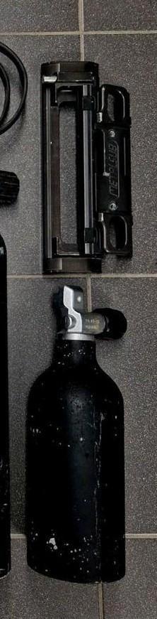 Duikfles 3L CCR, oxygen, diluent, ....., Watersport en Boten, Duiken, Gebruikt, Duikfles, Ophalen