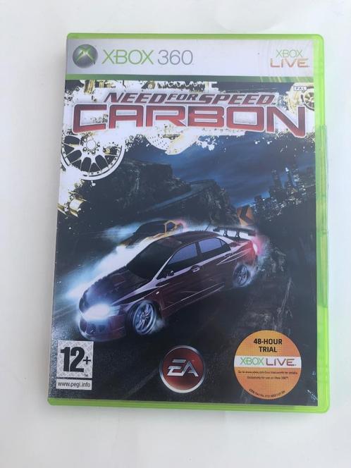 XBOX360 Need for speed Carbon, Consoles de jeu & Jeux vidéo, Jeux | Xbox 360, Comme neuf, Course et Pilotage, 1 joueur, À partir de 12 ans