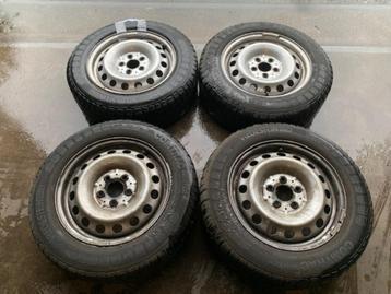 ORIGINELE MB VITO VELGEN + WINTERBANDEN 205 65 R16C, Enlèvement ou Envoi, Utilisé