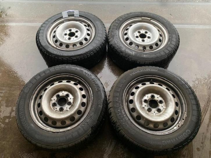 ORIGINELE MB VITO VELGEN + WINTERBANDEN 205 65 R16C, Telecommunicatie, Autoladers, Gebruikt, Ophalen of Verzenden