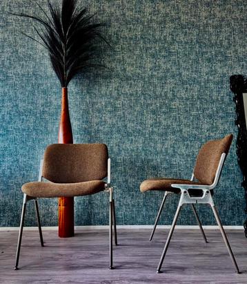 6x Vintage Castelli DSC 106 Chairs by Giancarlo Piretti, Enlèvement
